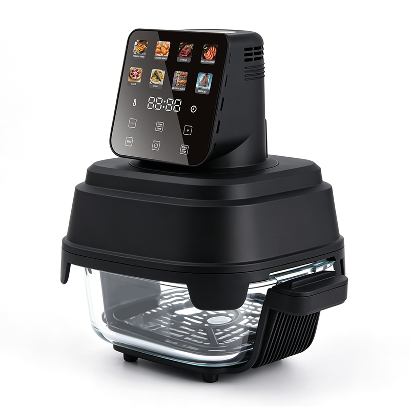4.0L+1.5L Portable Glass Air Fryer
