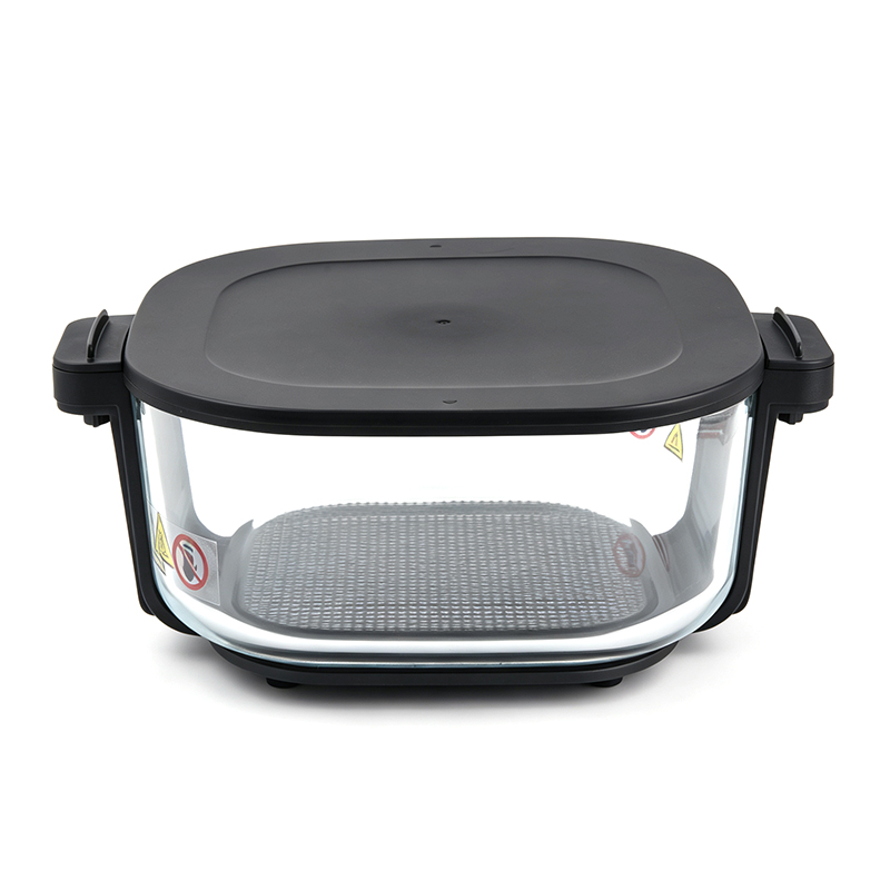4.0L+1.5L Portable Glass Air Fryer