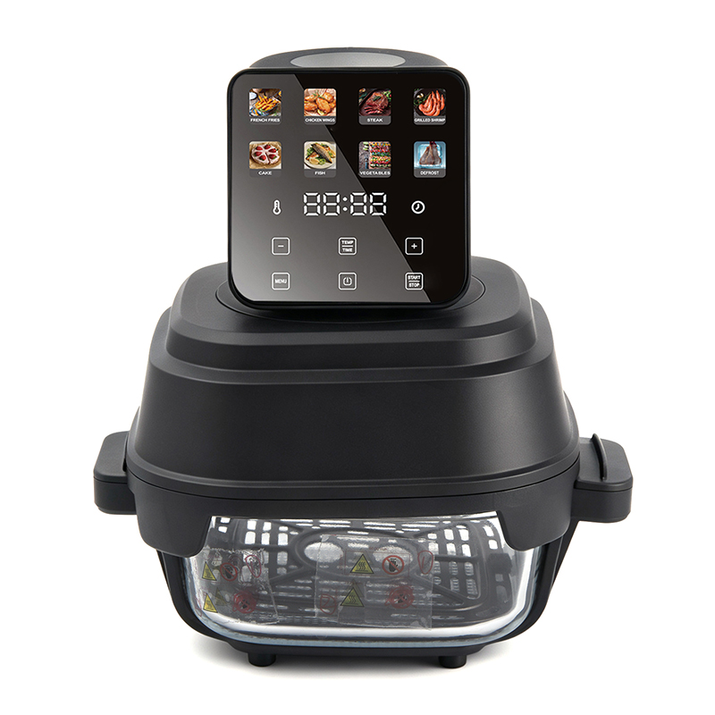 4.0L+1.5L Portable Glass Air Fryer