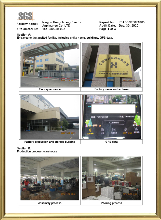 Ningbo Hengchuang Electric Appliance Co., Ltd.
