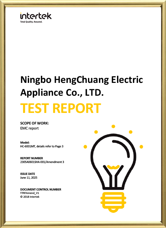 Ningbo Hengchuang Electric Appliance Co., Ltd.