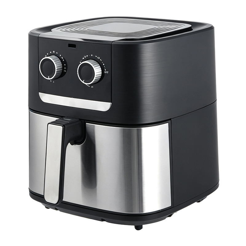 8L Mechanical Air Fryer with Double Heating Element