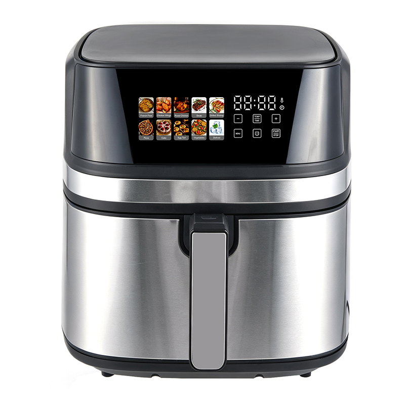 8L Square Air Fryer with Double Heating Element