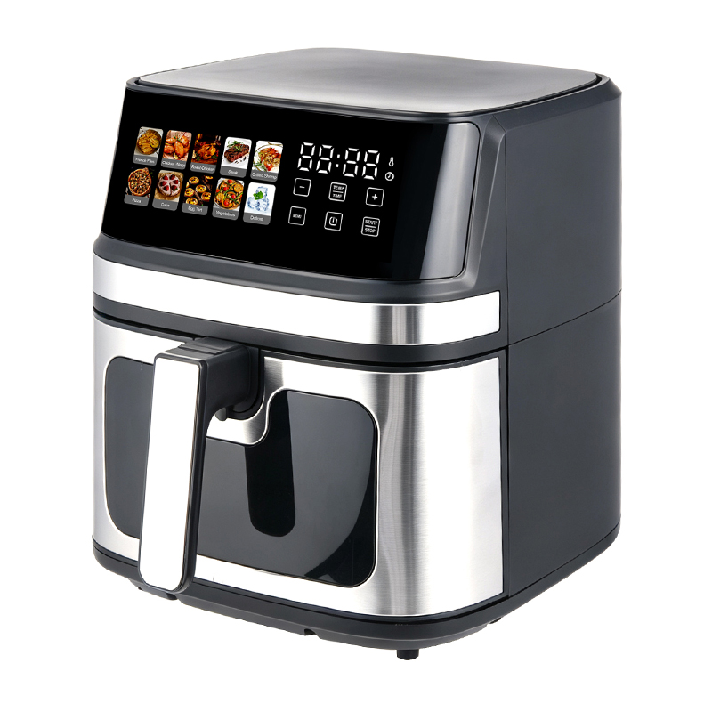 8L Clear View Air Fryer with Double Heating Element