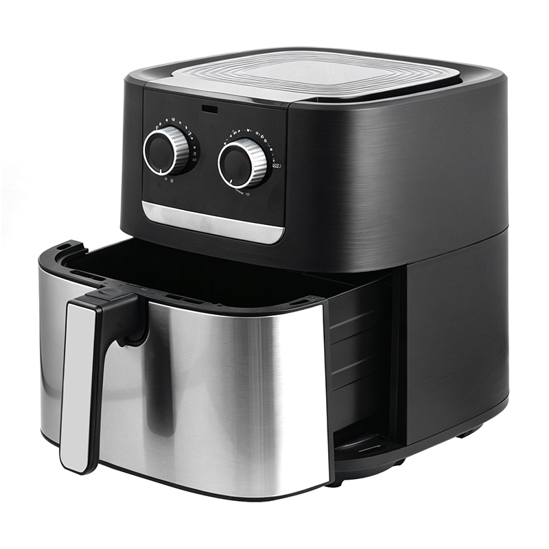 8L Mechanical Air Fryer with Double Heating Element