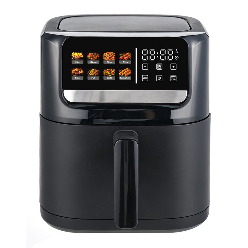 5L Touch Screen Digital Air Fryer with Detachable Handle