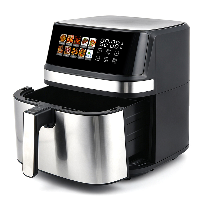 8L Square Air Fryer with Double Heating Element