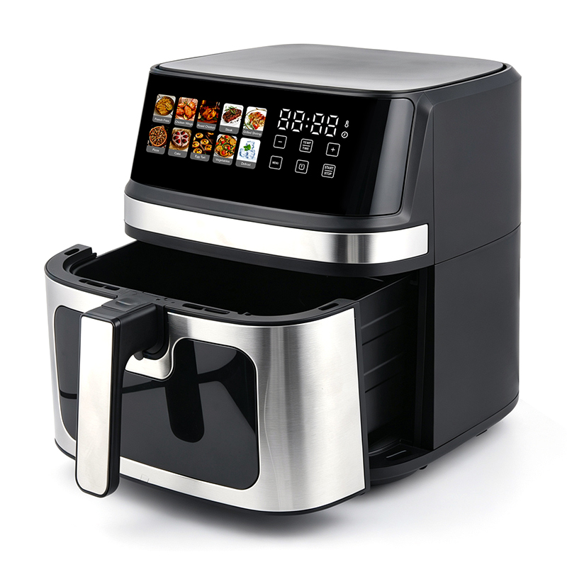 8L Clear View Air Fryer with Double Heating Element