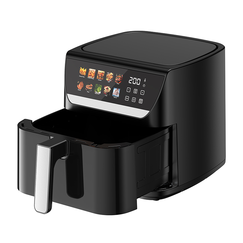 8L Touch Screen Air Fryer with metal inner cavity