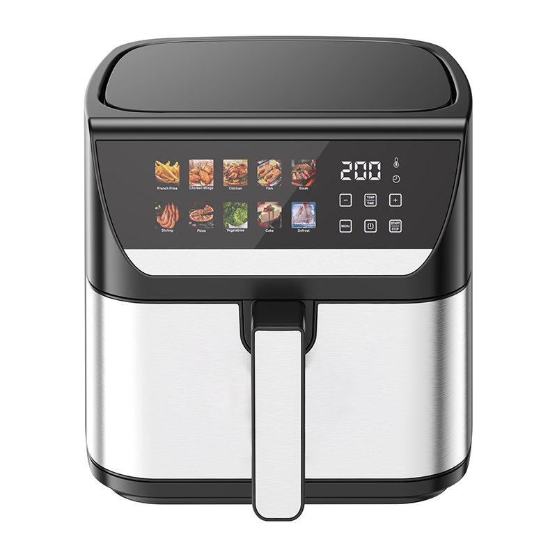 8L Smart Screen Air Fryer with Plastic Top Cover