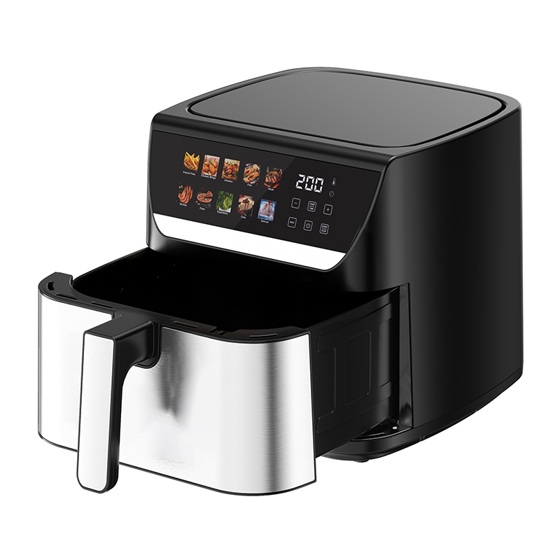 8L Smart Screen Air Fryer with Plastic Top Cover