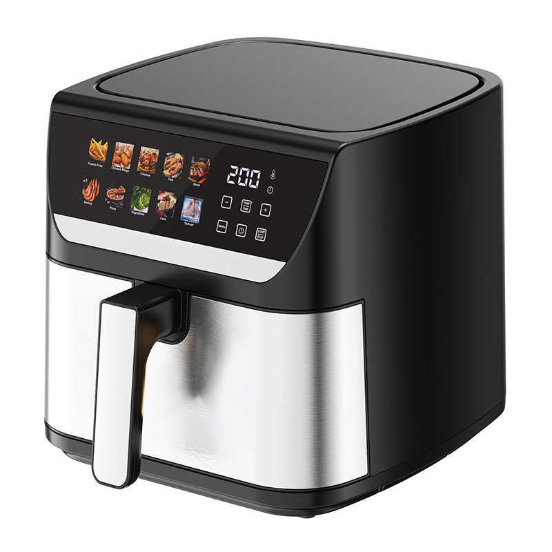 8L Smart Screen Air Fryer with Plastic Top Cover