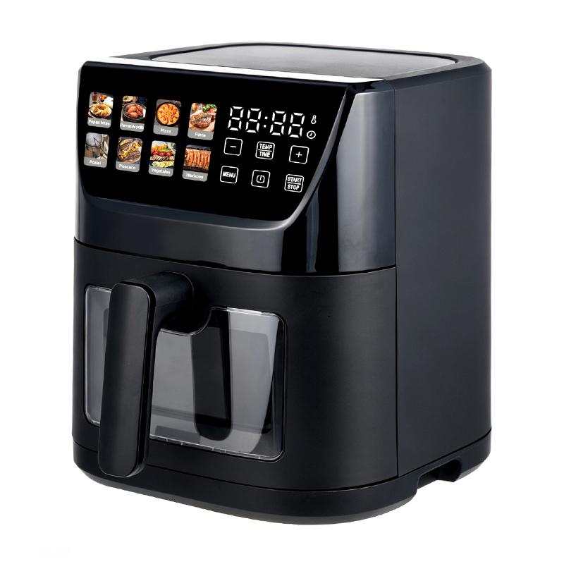 5L Clear View Air Fryer with Detachable Handle