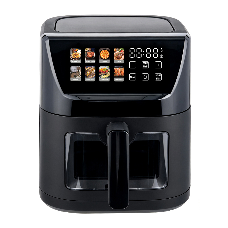 5L Clear View Air Fryer with Detachable Handle