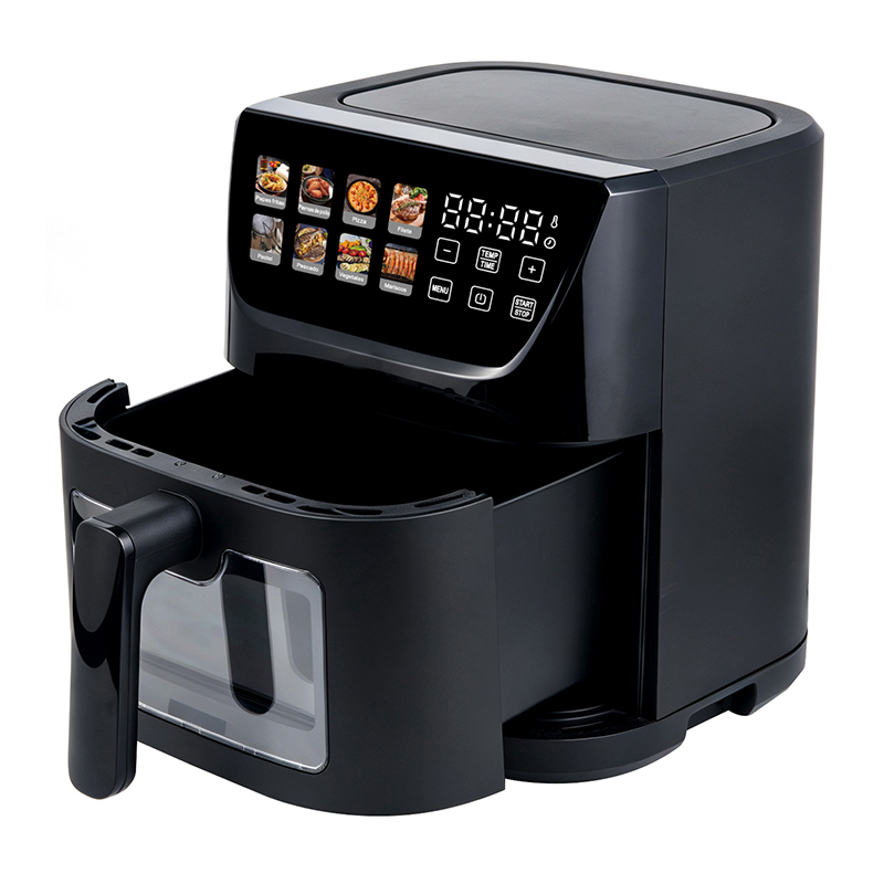 5L Clear View Air Fryer with Detachable Handle