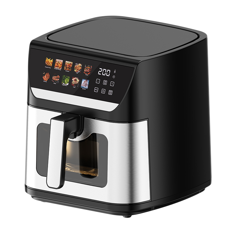8L Touch Screen Air Fryer with Viewing Window