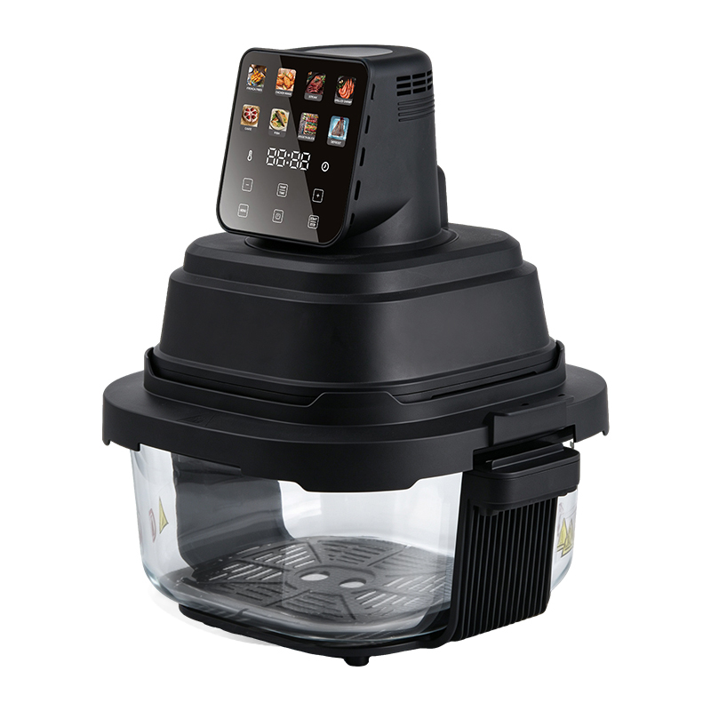 4.0L+1.5L Portable Glass Air Fryer