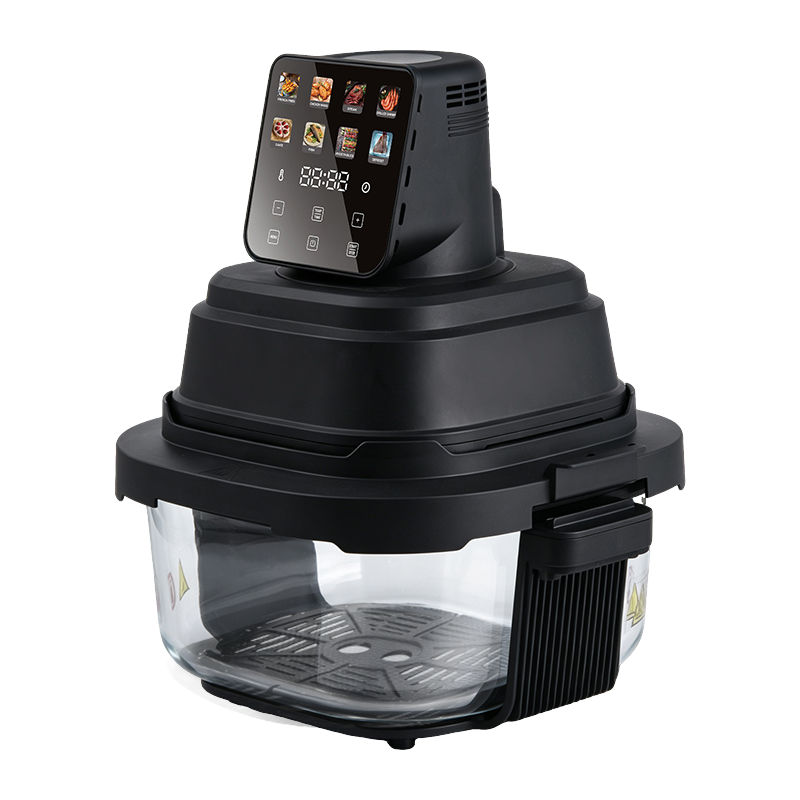 4.0L+1.5L Portable Glass Air Fryer